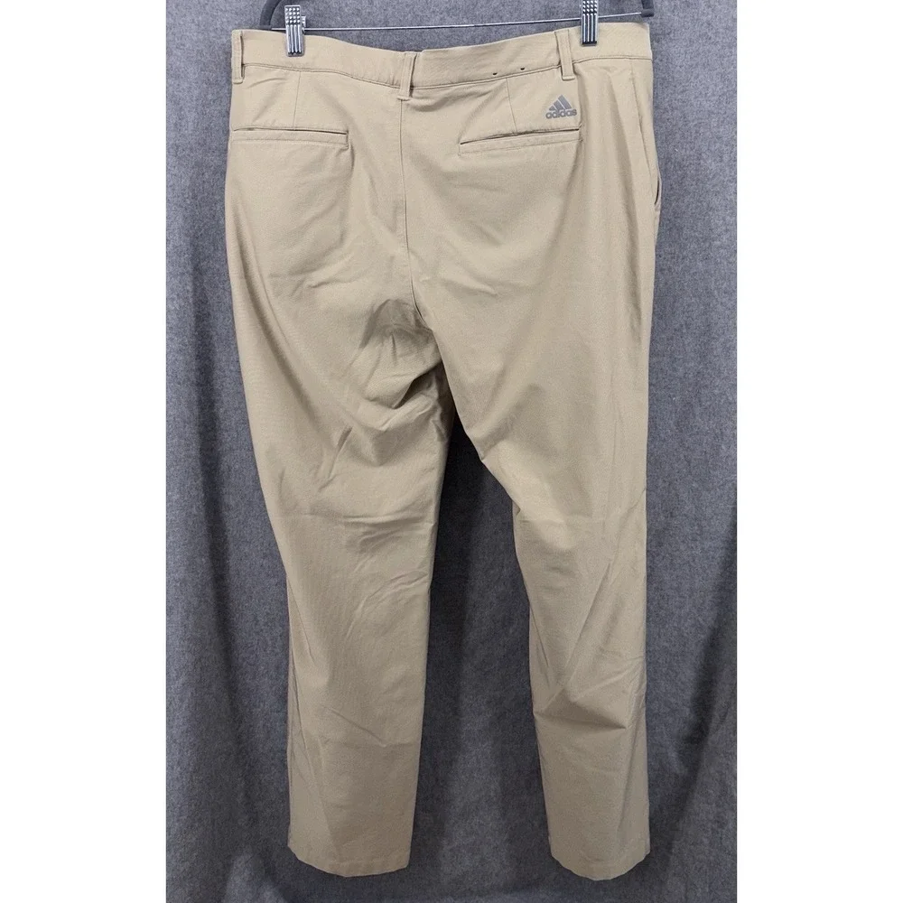 Adidas 365 Men's Golf‎ Pants 36x30 Tan Stretch Waistband